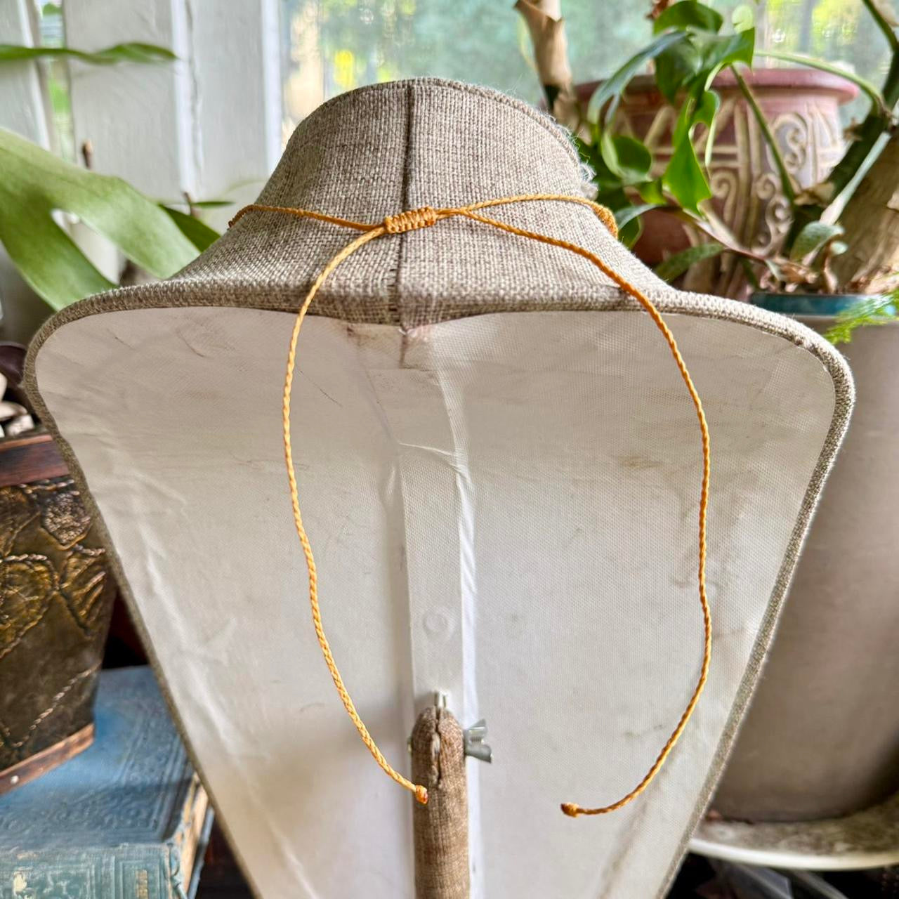 Glass Beaded Micro Macrame Choker