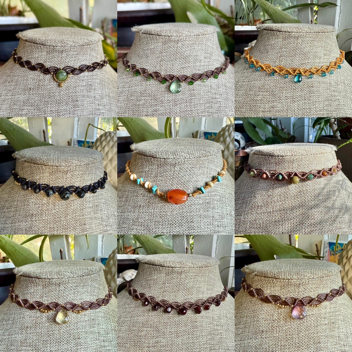 Custom Micro Macrame Choker