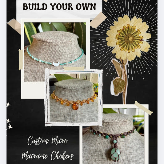 Custom Micro Macrame Choker